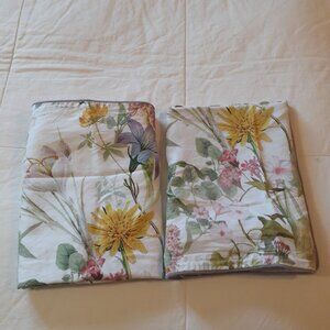 QE Home Pillowshams Bloomfield Collection 2 Queen Size